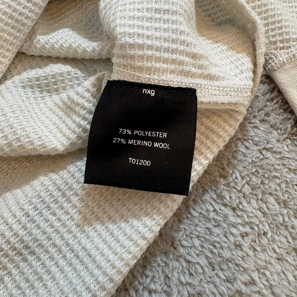 Triple Aught Design TAD Merino Wool Waffle Knit‎ Thermal Shirt Mens L Made USA